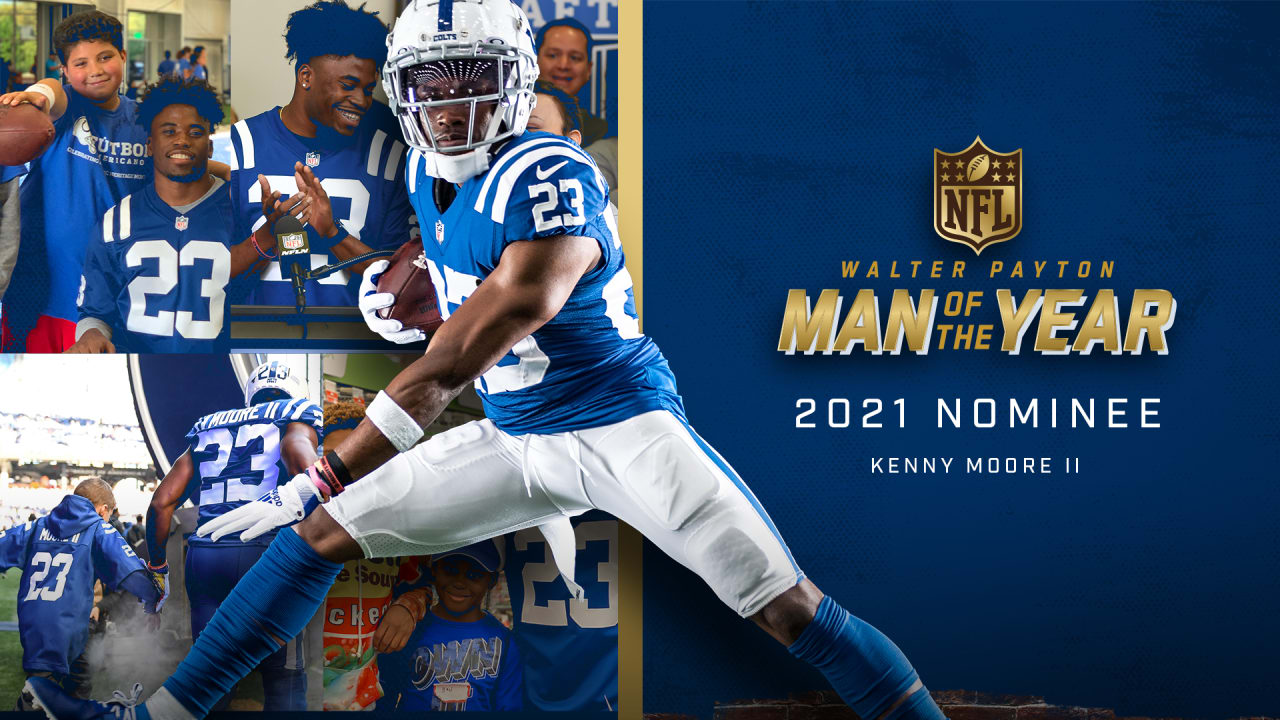 Colts Nominate CB Kenny Moore II For 2021 Walter Payton Man Of The Year  Award