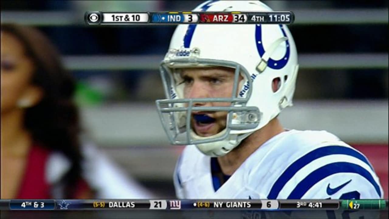 Indianapolis Colts QB Andrew Luck 28yard run