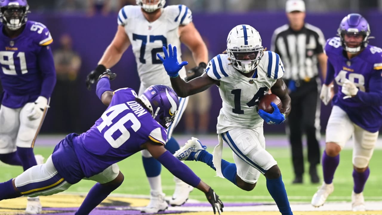 HIGHLIGHTS  Colts At Vikings Highlights