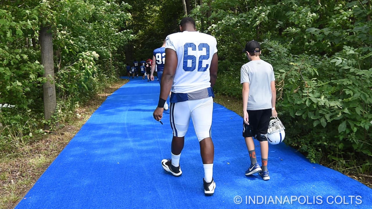 The Helmet Hike Is A New Tradition At Colts Training Camp