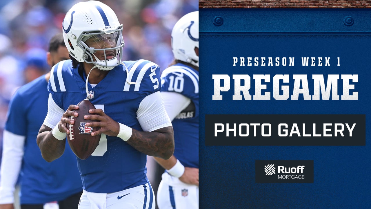 Pregame Photos: Colts at Bills, Preseason Week 1