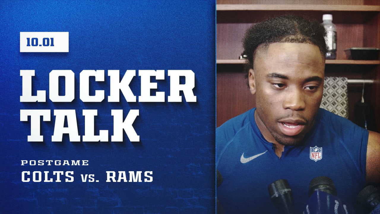 Week 4 Locker Talk Colts vs. Rams postgame: Drew Ogletree and Kenny Moore II