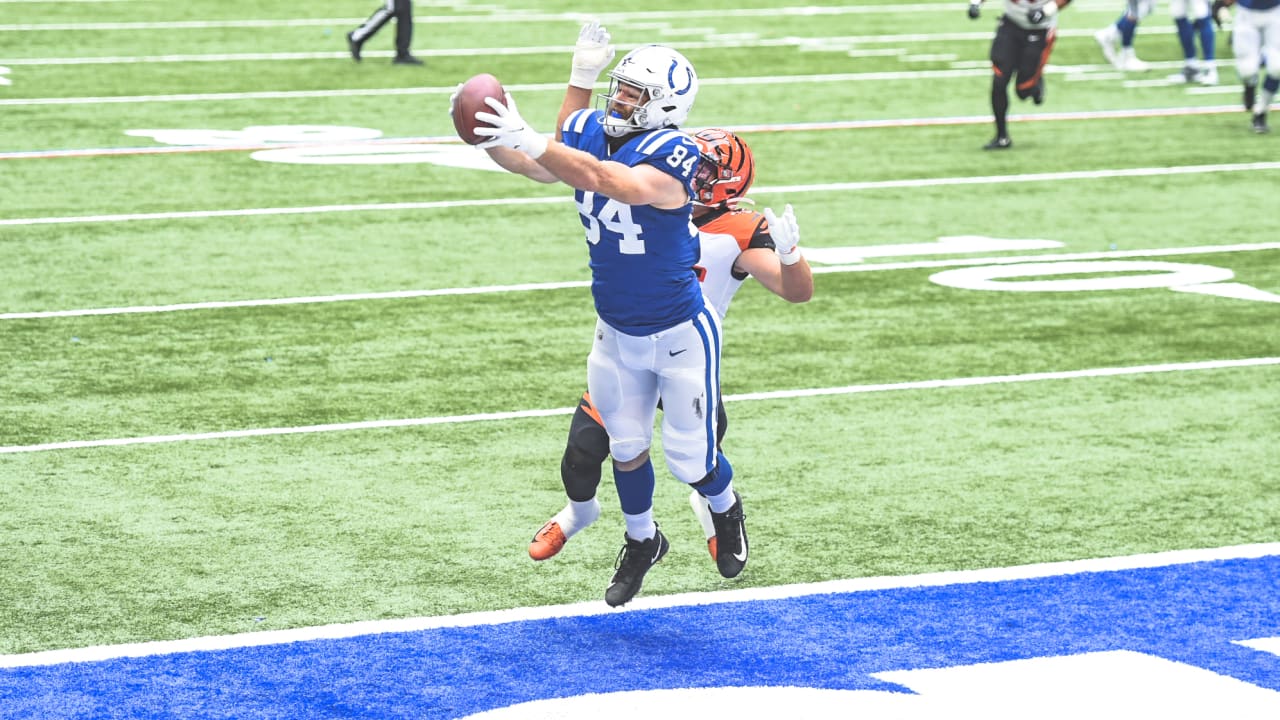 NFL Week One game between Cincinnati Bengals and Indianapolis Colts at  Lucas Oil Stadium