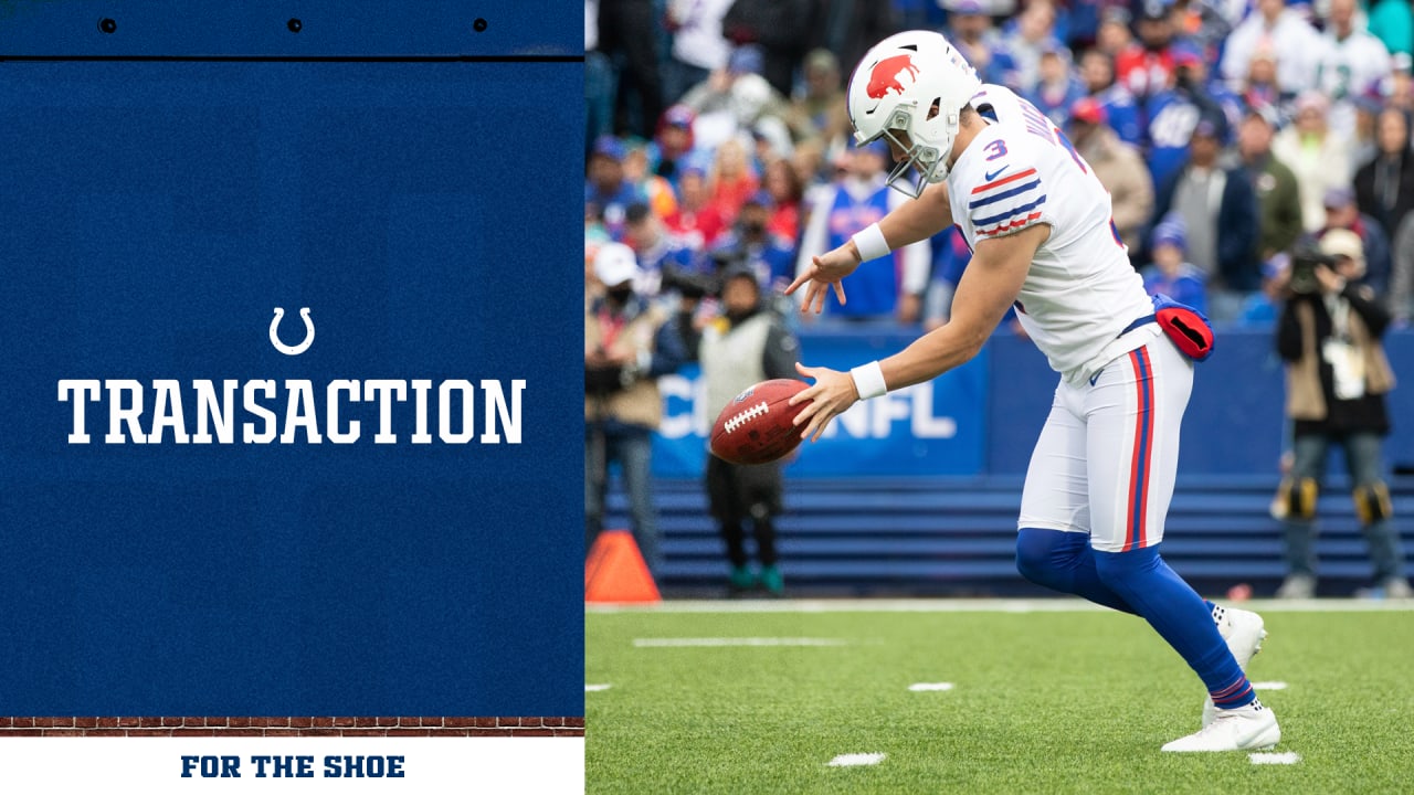 Colts Announce Signing of Punter Matt Haack; Waive Kicker Jake Verity -  Stampede Blue