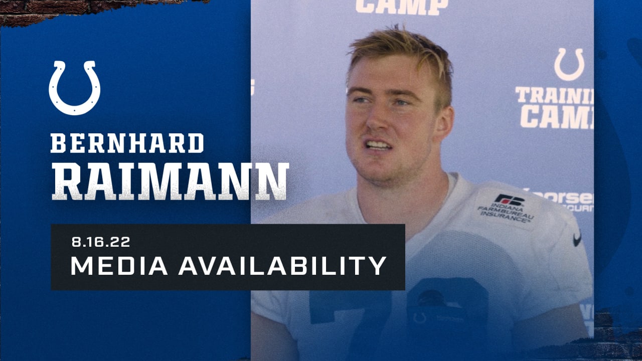 Former Vienna Viking, Bernhard Raimann, talks about the amazing experience  at NFL Training Camp with the Indianapolis Colts