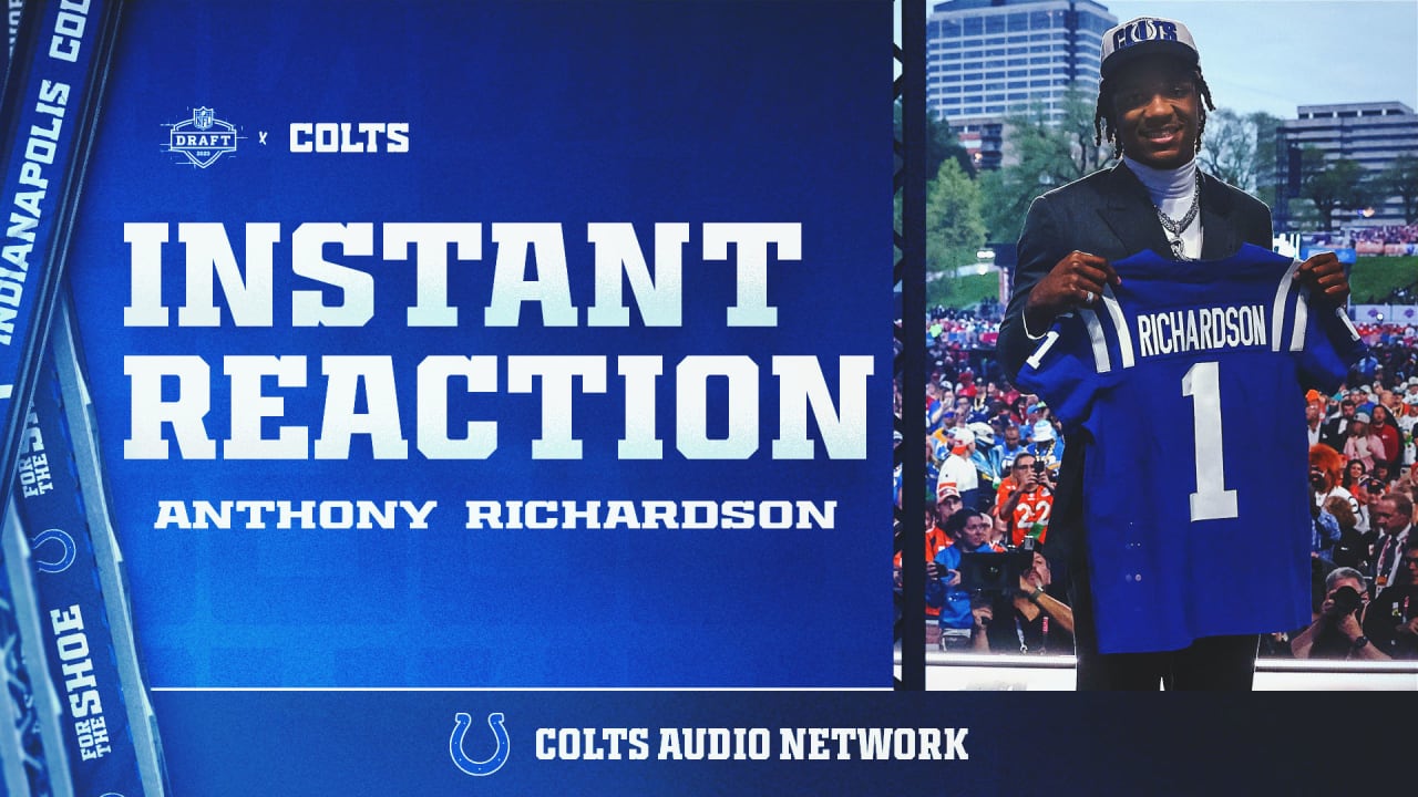 Colts draft QB Anthony Richardson with fourth pick in the NFL Draft