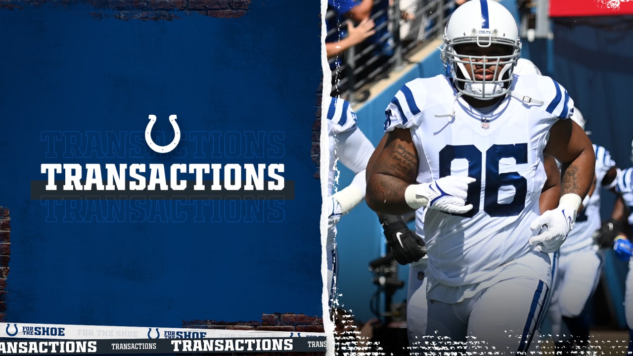 Colts Sign OT Greg Senat, DT Antwaun Woods to the Practice Squad Among  Roster Moves - Stampede Blue