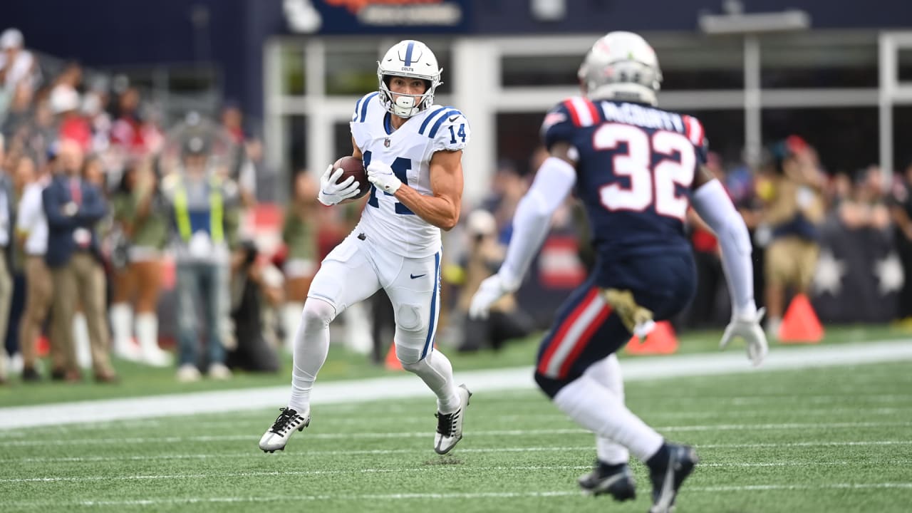 Indianapolis Colts wide receiver Alec Pierce (14) in action against the Philadelphia  Eagles during an NFL pre-season football game, Thursday, Aug. 24, 2023, in  Philadelphia. (AP Photo/Rich Schultz Stock Photo - Alamy