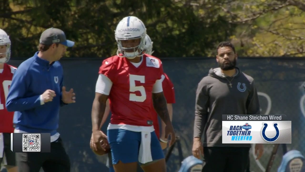 'Back Together Weekend' | Shane Steichen wired for sound at Colts training camp