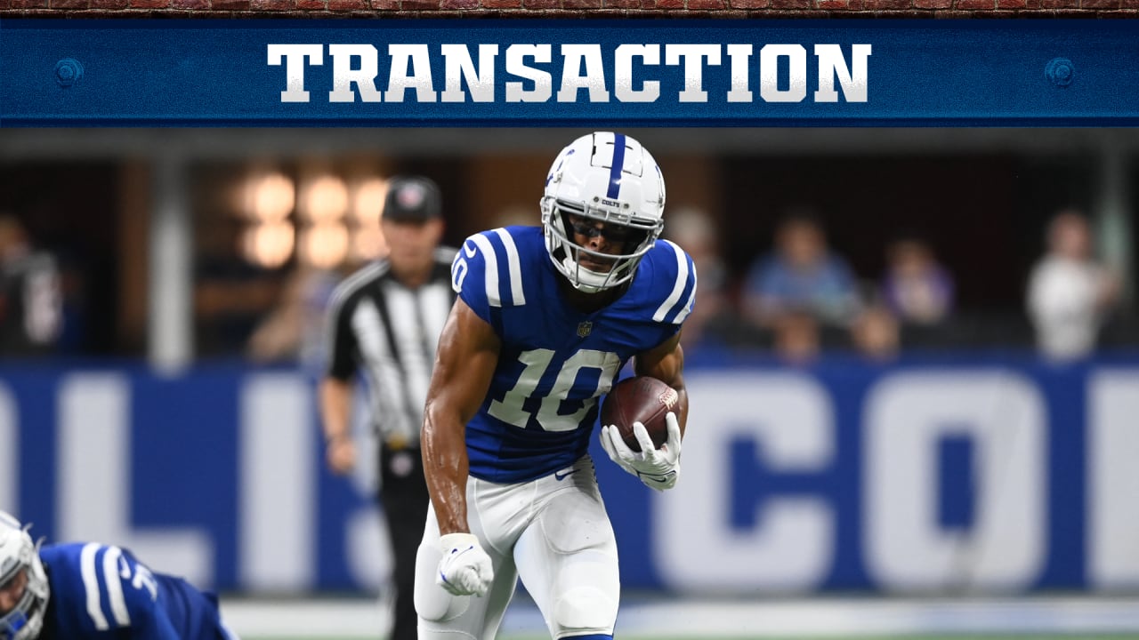 August 27, 2022: Indianapolis Colts wide receiver Dezmon Patmon