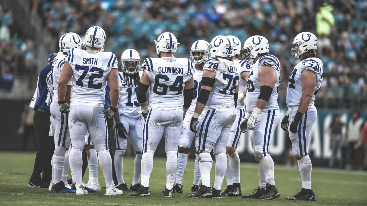 The Indianapolis Colts' offensive line was ranked as the third-best unit in  the NFL in 2019 by Pro Football Focus