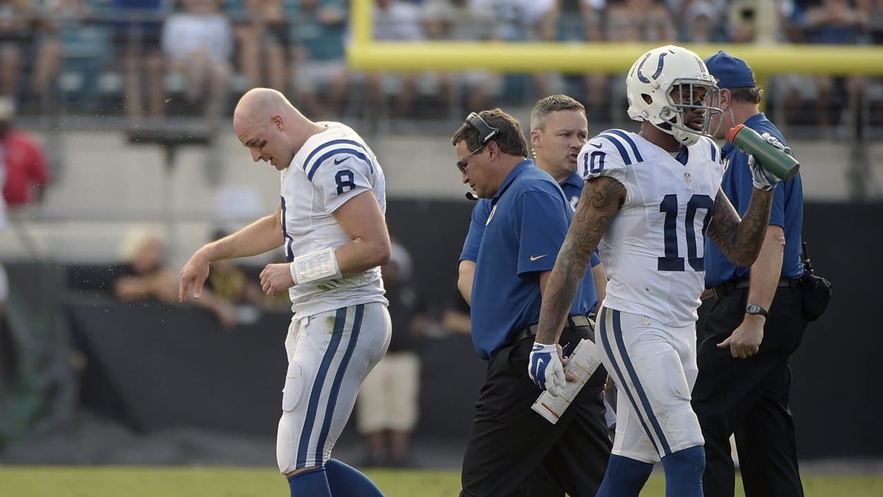 Colts QB Matt Hasselbeck On Breathing Issues