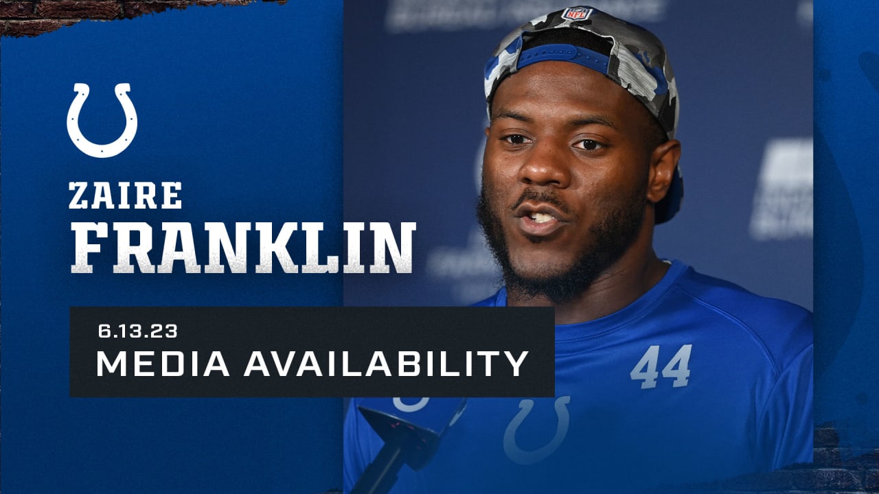 Zaire Franklin Veteran Minicamp