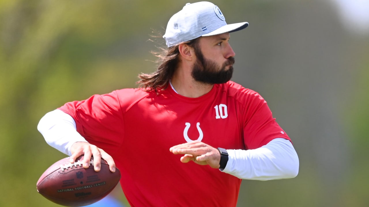 Gardner Minshew's glorious mustache is coming to the Colts