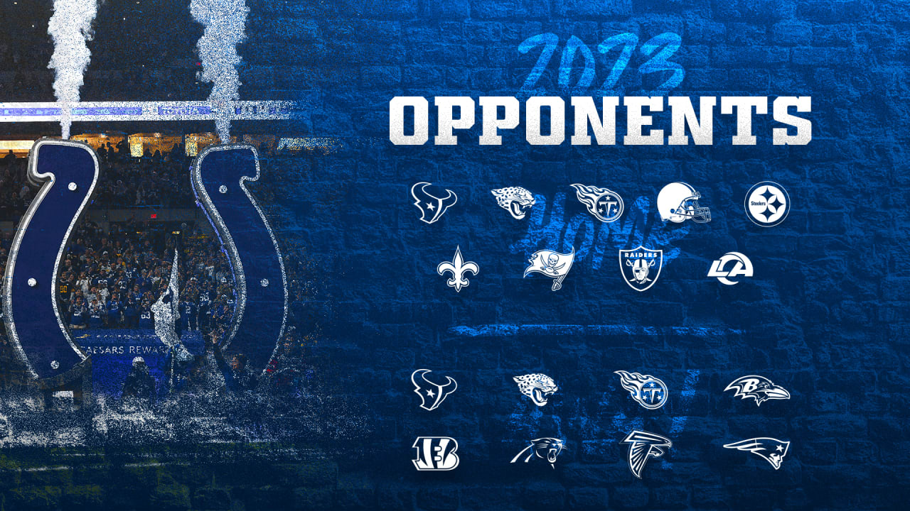 Colts 2023 NFL Regular Season Opponents Finalized