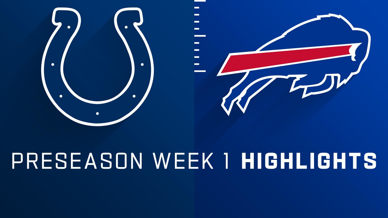 Colts vs. Bills highlights Preseason Week 1