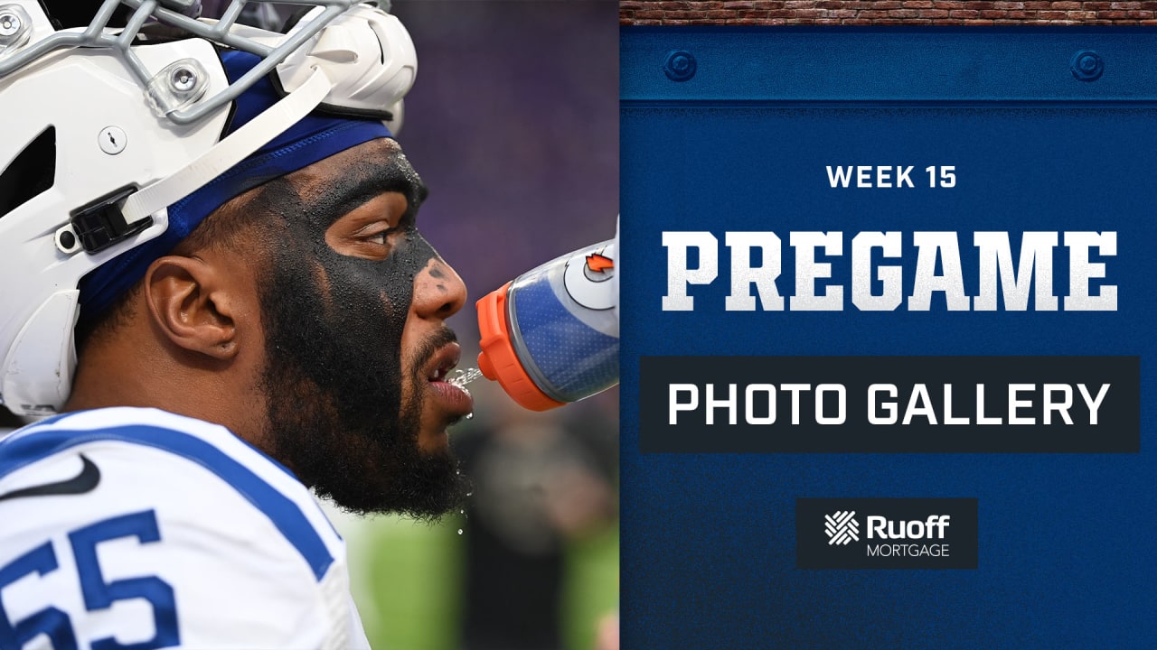 Pregame Photos: Colts At Vikings, Week 15