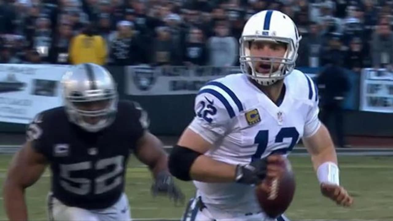 Highlights: Andrew Luck scrambles for 11-yard TD