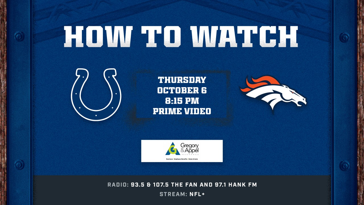 What channel is the Broncos game on today? (10/6/22) FREE live stream,  time, TV, channel for Week 5 game vs. Colts 