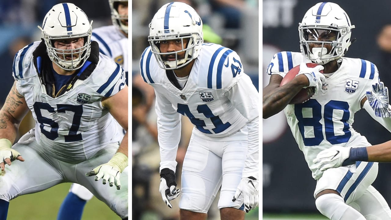 Colts Place Tenders on Three Restricted Free Agents