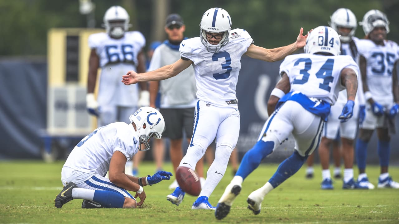 Indianapolis Colts RELEASE Kicker Rodrigo Blankenship 