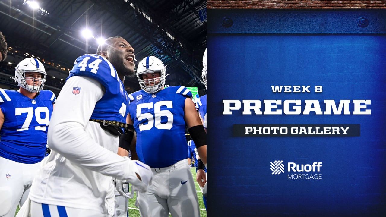 Pregame Photos Colts vs. Saints, Week 8