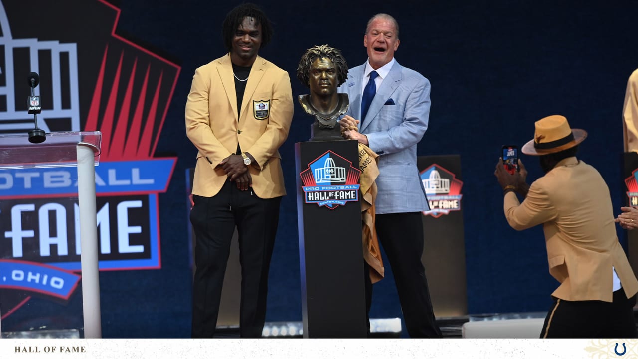 Edgerrin James Selects Colts Owner Jim Irsay as Presenter