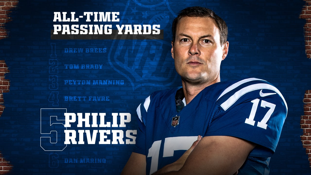 Philip Rivers passes Dan Marino in record books as Colts clip