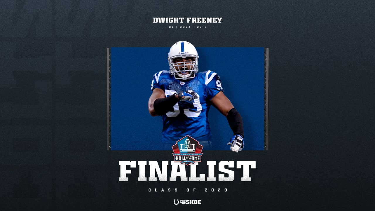 Colt Dwight Freeney reaches Final 15 for Pro Football Hall of Fame's Class  of 2023