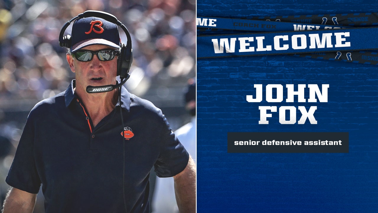 Colts Hire John Fox As Senior Defensive Assistant