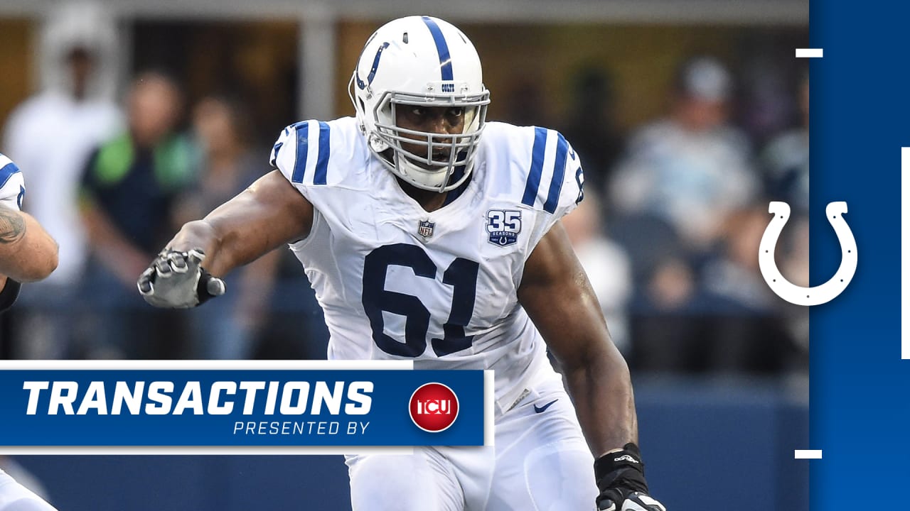 Colts Bring Back Free Agent Tackle J'Marcus Webb