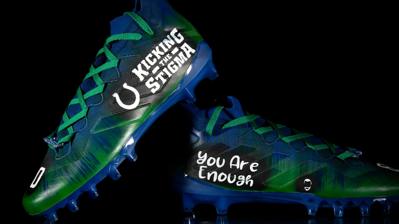 Jelani woods my cause my cleats support for kicking the stigma adds