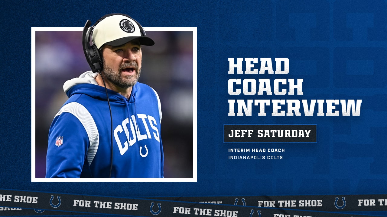 Colts Interview Jeff Saturday For Head Coach Position