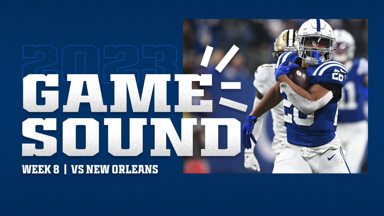 Game Sound Colts vs. Saints