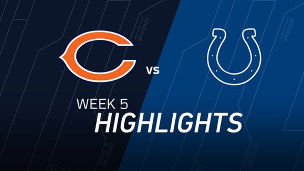 Chicago Bears vs. Indianapolis Colts highlights