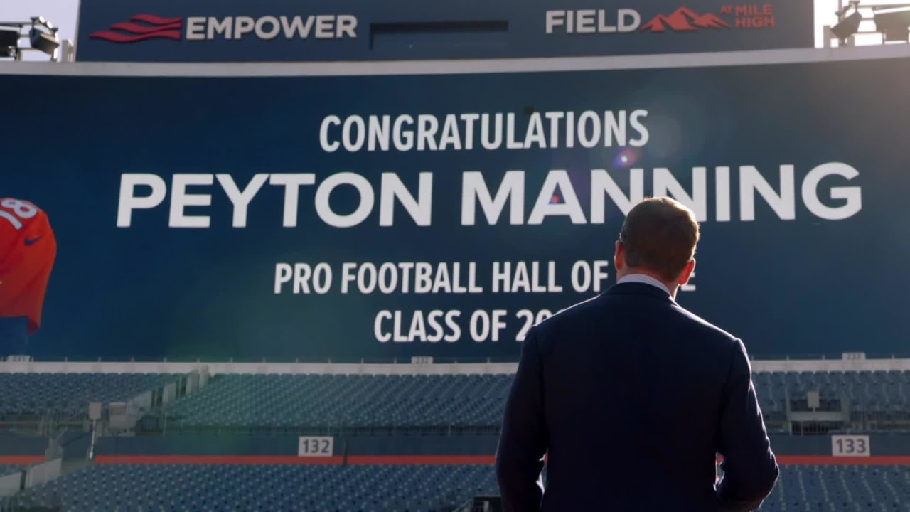 NFLN Behind The Scenes Of Peyton Manning's Hall of Fame Knock