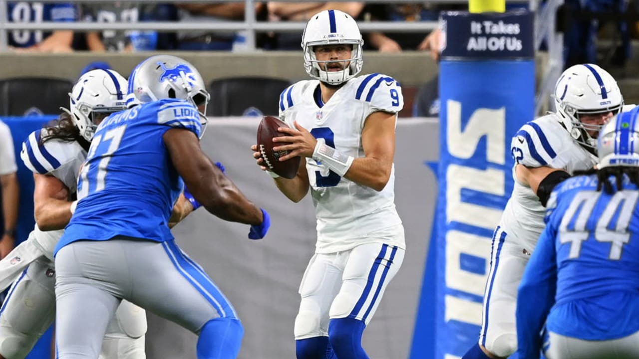 Eason seemingly clinches backup QB role as Colts rally past Lions, Sports