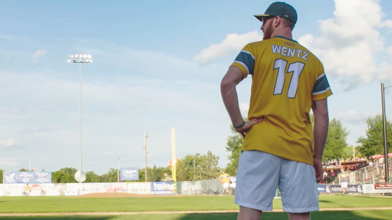 Carson Wentz announces tickets for second charity softball game