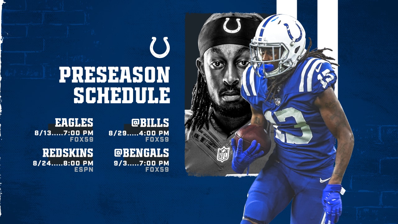 2020 Indianapolis Colts Preseason Schedule: Complete schedule