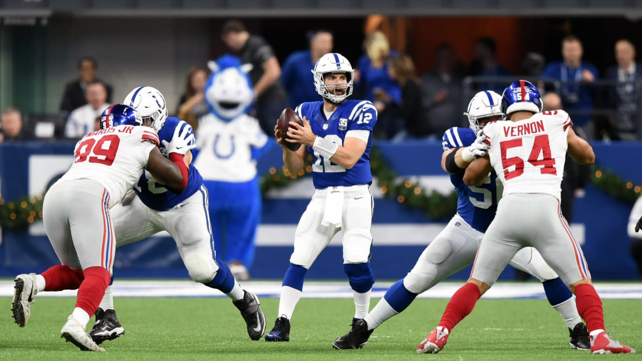 Game Photos Giants Colts