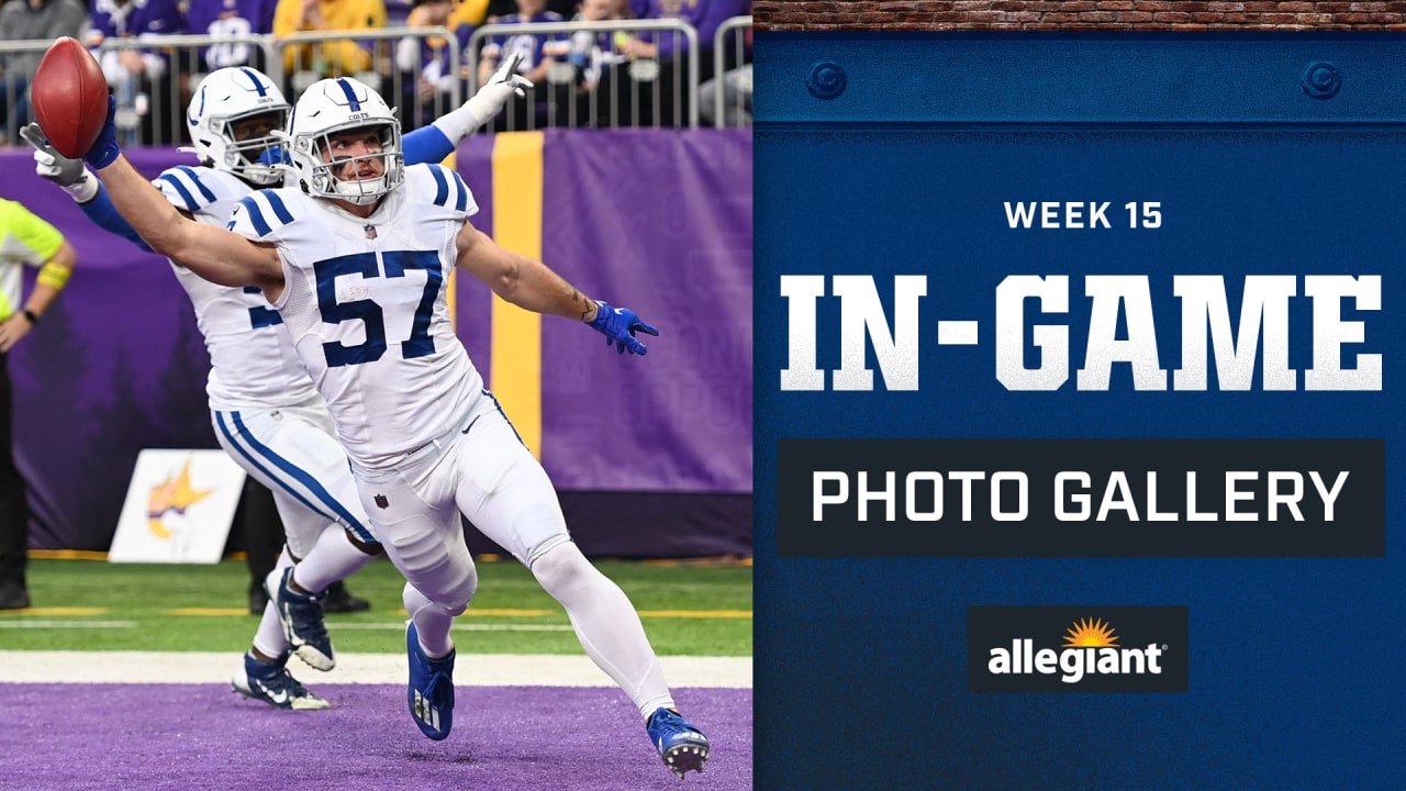 Game Photos: Colts At Vikings, Week 15