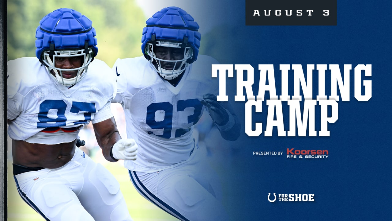 2023 Colts Training Camp Practice August 3