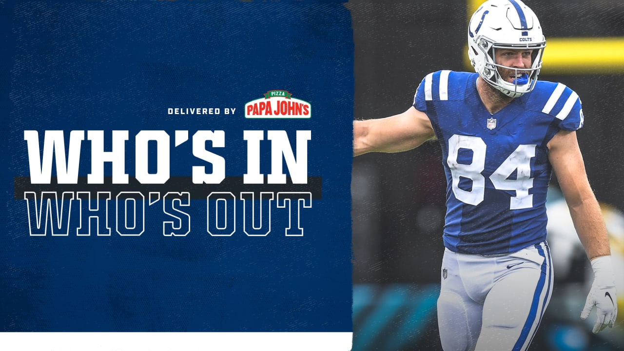Colts have ruled tight end Jack Doyle 