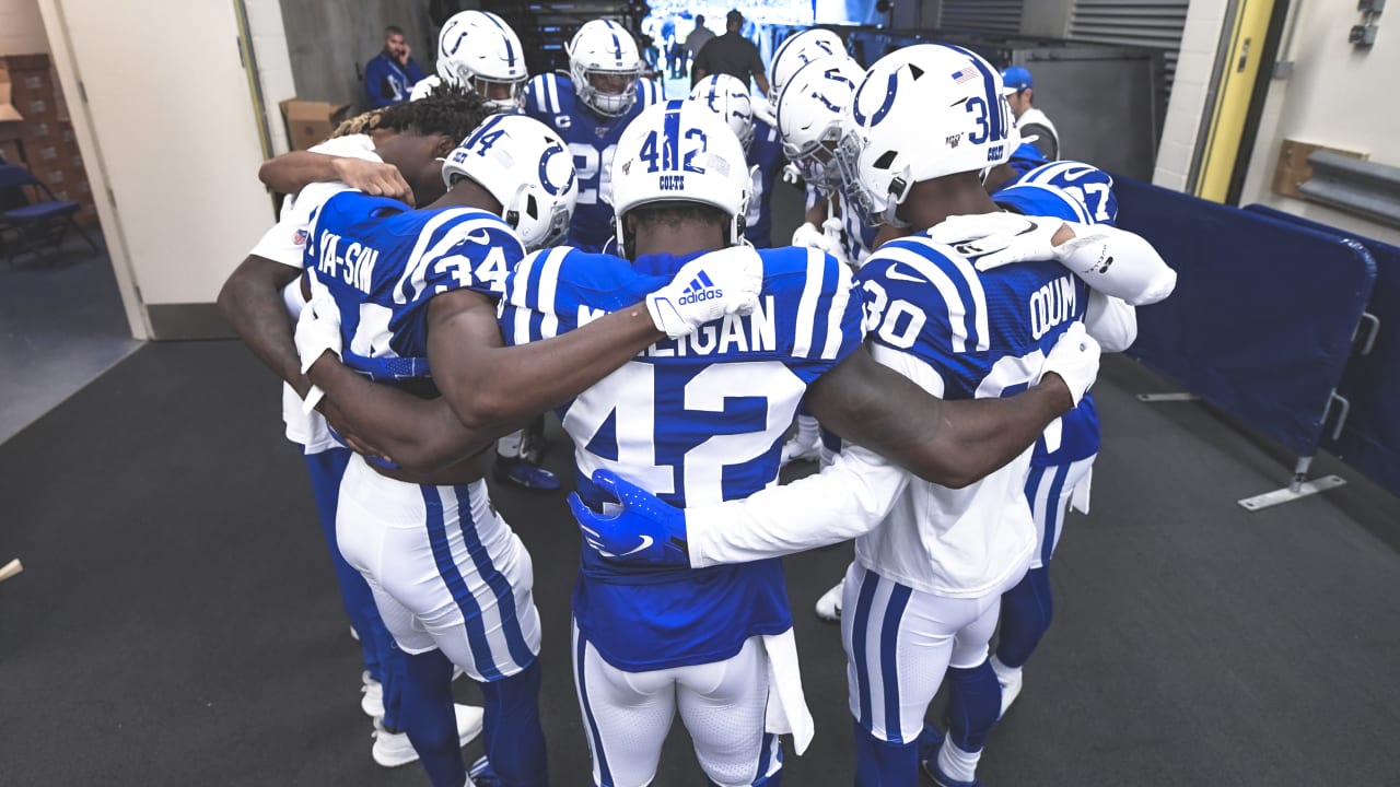 Who are the Indianapolis Colts' 2020 unrestricted, restricted and