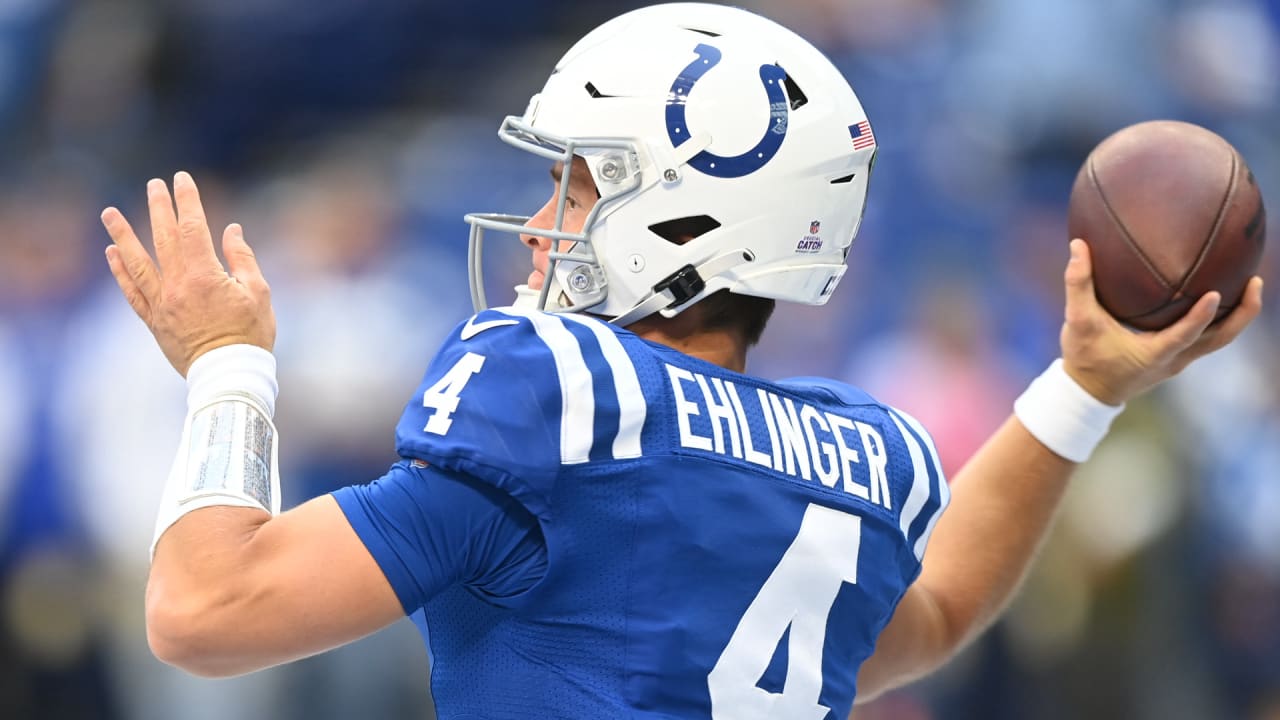 Colts To Start Sam Ehlinger At Quarterback vs. Washington Commanders