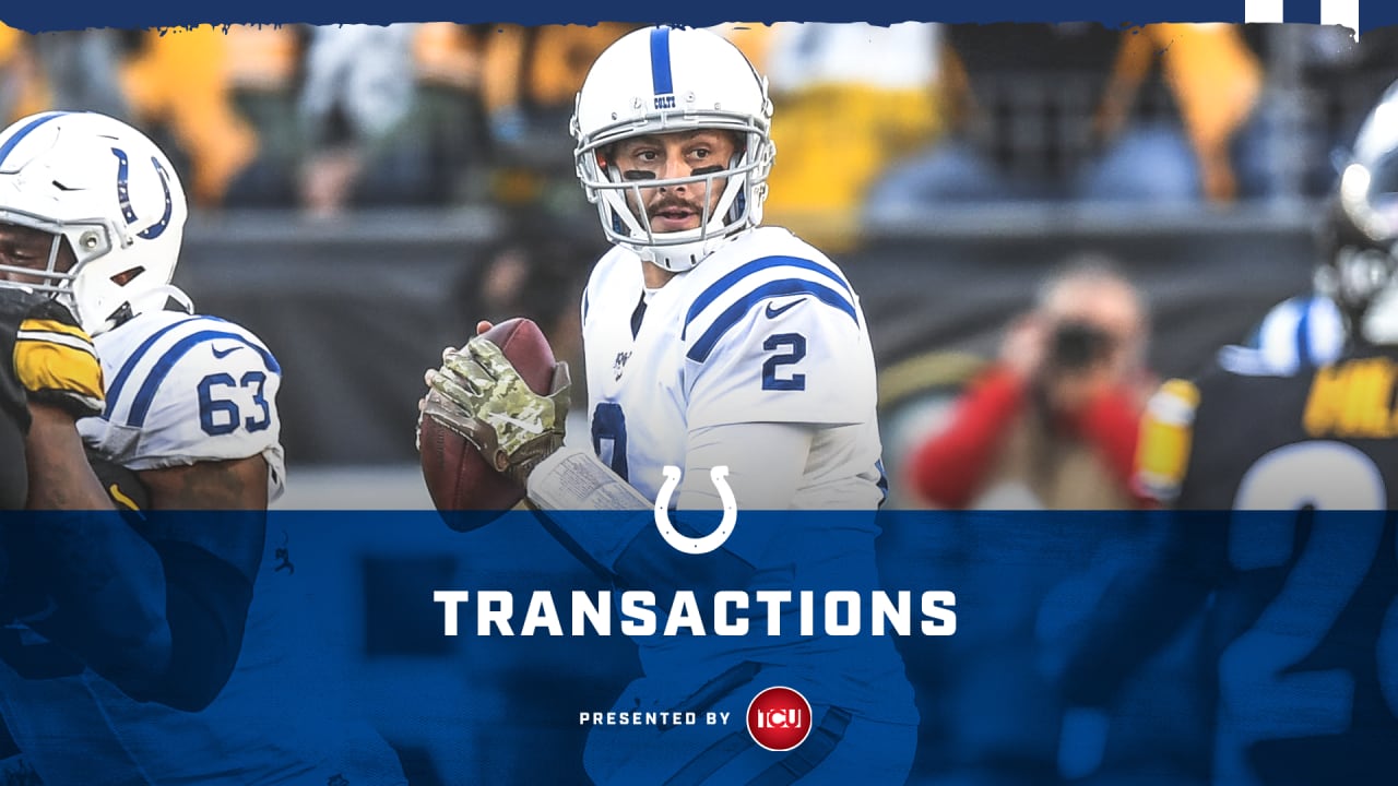 The Indianapolis Colts have released quarterback Brian Hoyer