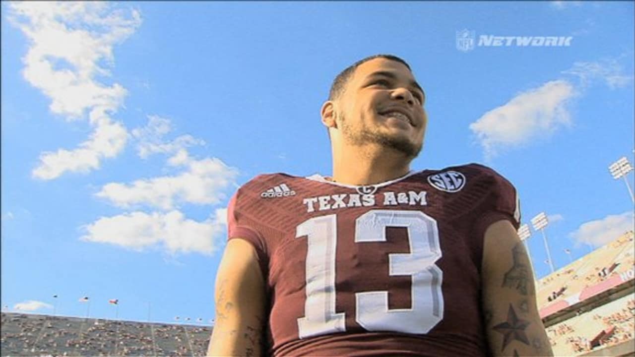 New England Patriots meet with Texas A&M WR Mike Evans 