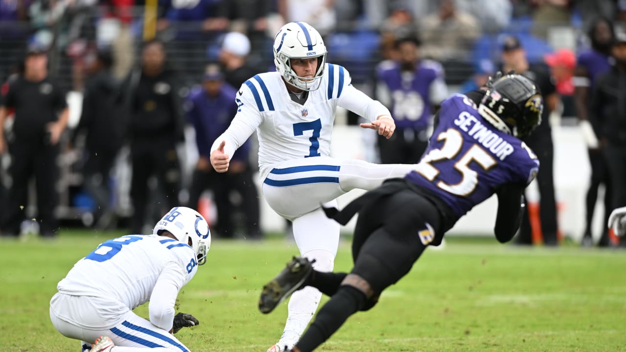 Every Matt Gay FG vs. Ravens Week 3