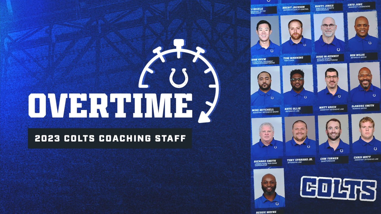 Overtime 2023 Colts Coaching Staff Announced