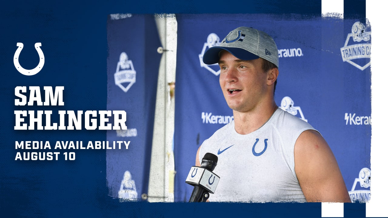 Sam Ehlinger turning heads in Colts camp, with help from his 'freak' rookie  receiver